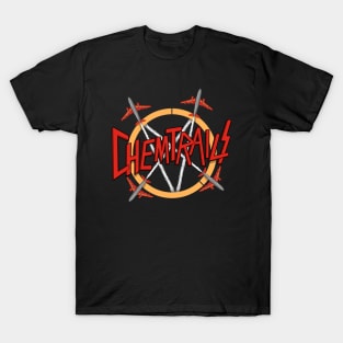 Slayer Parody Chemtrails Logo T-Shirt